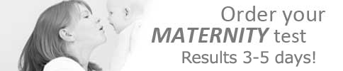 Order your Maternity DNA Test now from homeDNADirect! Order your Maternity DNA Test now from homeDNADirect!